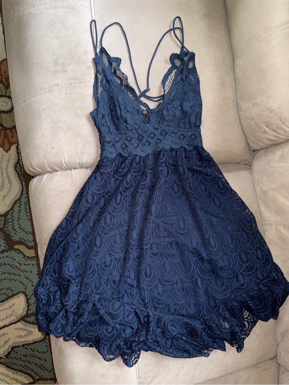 Free People Adella Mini Slip Dress- RARE